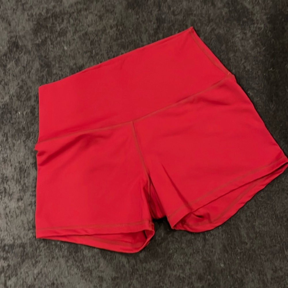 Born Primitive Vibrant Red Women's Athletic Shorts